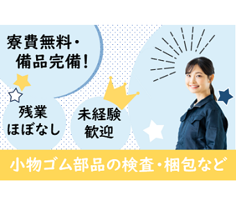【20代,30代活躍中】ずっと寮費0円！残業少なめ！【大手企業で...