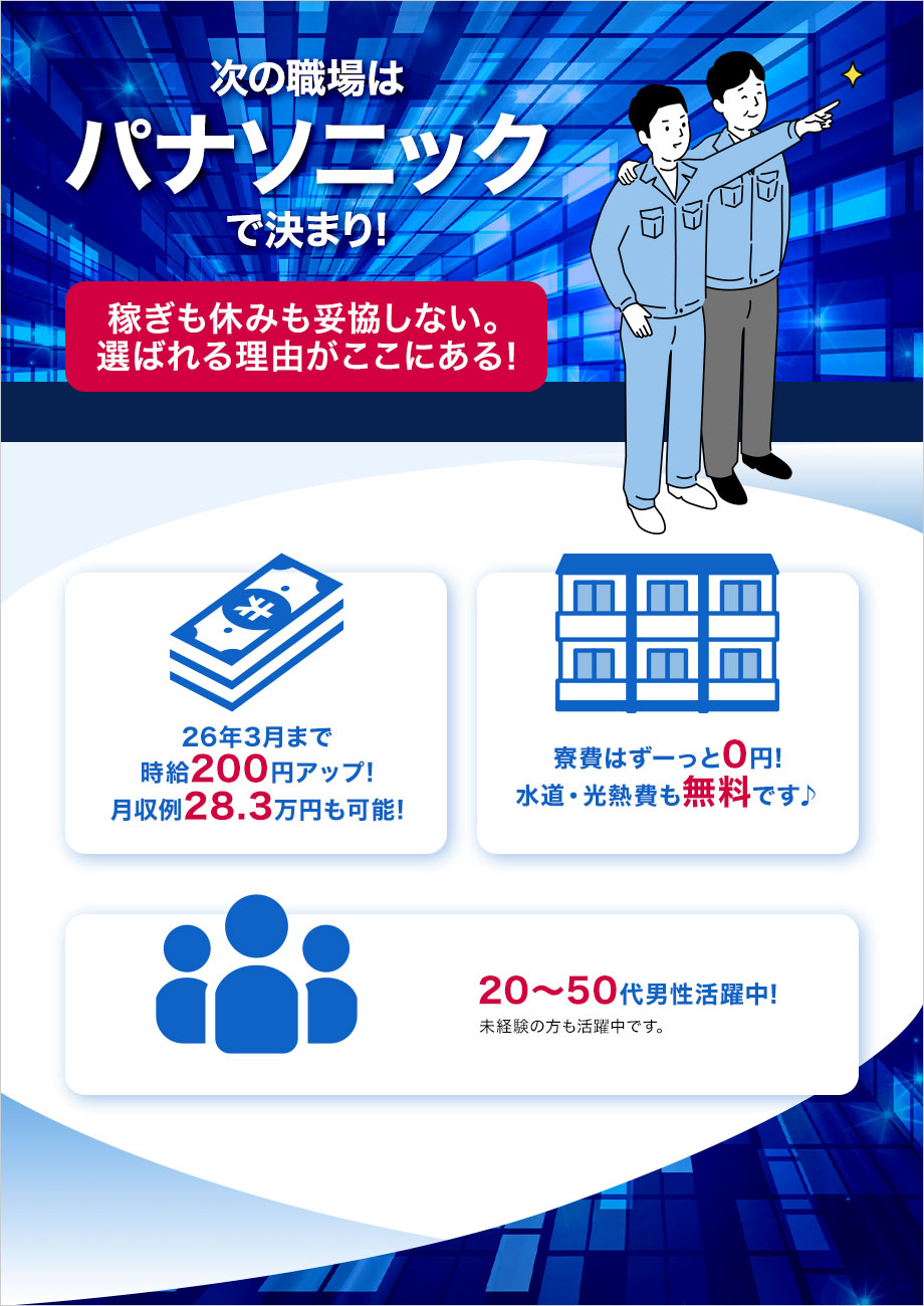 <空調完備の快適職場☆>期間限定月収例28万円＠機械OP